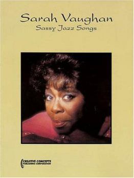 Paperback Sarah Vaughan - Sassy Jazz Songs Book