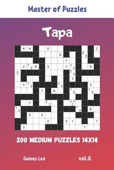 Paperback Master of Puzzles - Tapa 200 Medium Puzzles 14x14 vol.6 Book