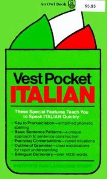 Paperback Vest Pocket Italian Book