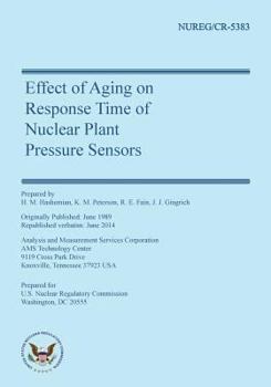 Paperback Effect of Aging on Response Time of Nuclear Plant Pressure Sensors Book