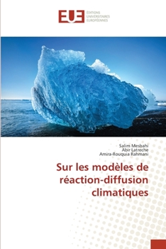 Paperback Sur les modèles de réaction-diffusion climatiques [French] Book