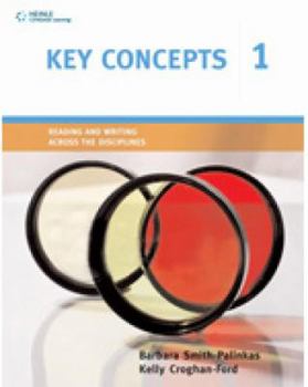 Paperback Key Concepts 1: Reading and Writing Across the Disciplines Book