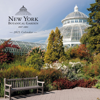 Calendar 2025 New York Botanical Gardens Photographic Wall calendar: Plastic Free Packaging Book