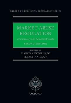 Hardcover Market Abuse Regulation: Commentary and Annotated Guide Book