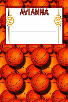 Paperback Basketball Life Avianna: College Ruled Composition Book