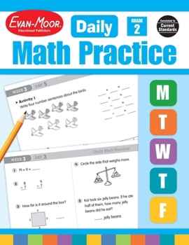 Paperback Daily Math Practice, Grade 2 Teacher Edition Book