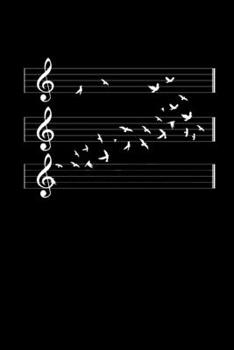 Notizbuch: Musik Orchester Vögel Dirigent Chor Frei Geschenk 120 Seiten, 6x9 (ca. A5),Blanko / Skizzen (German Edition)