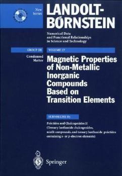 Hardcover Ternary Lanthanide Chalcogenides, Misfit Compounds, and Ternary Lanthanide Pnictides Containing S- Or P-Electron Elements Book