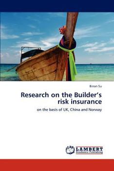 Paperback Research on the Builder's risk insurance Book