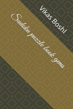 Paperback Sudoku puzzle book gems Book