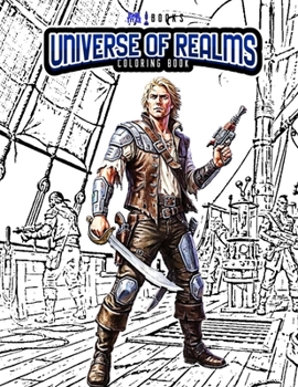 Dark Titan Books' The Universe of Realms Coloring Book