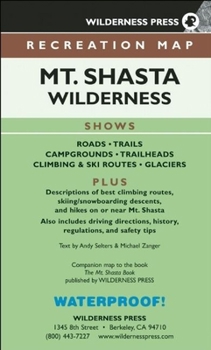 Map MAP Mt. Shasta Wilderness Recreation Book