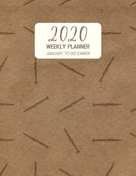 2020 Weekly Planner January to December: Dated Diary With To Do Notes & Inspirational Quotes - Clarinet (Vintage Music Calendar Planners)