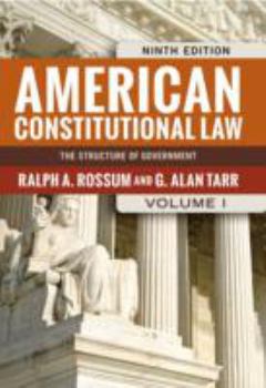 Paperback American Constitutional Law, 2-Volume Set Book