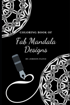 Paperback Coloring Book of Fab Mandala Designs Book