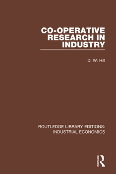 Paperback Co-Operative Research in Industry Book