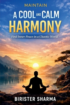 Paperback Maintain a Cool and Calm Harmony.... Book