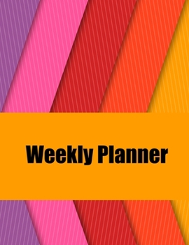 Paperback Weekly Planner: Large Notebook Size (8.5x11) Quatertly Planner 13 weeks Book