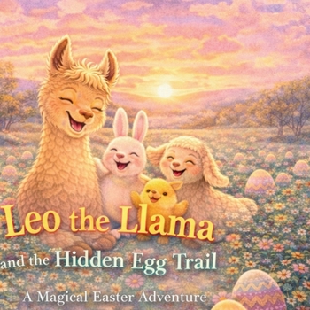 Paperback Leo the Llama and the Hidden Egg Trail: A Magical Easter Adventure for Kids Book