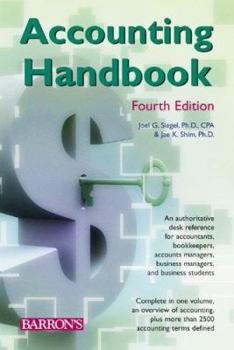 Hardcover Accounting Handbook Book