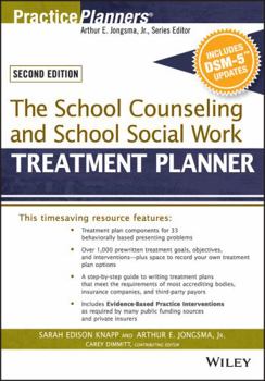 Paperback The School Counseling and School Social Work Treatment Planner, with Dsm-5 Updates, 2nd Edition Book