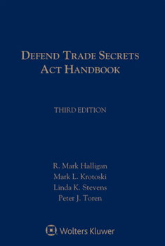 Paperback Defend Trade Secrets Act Handbook Book