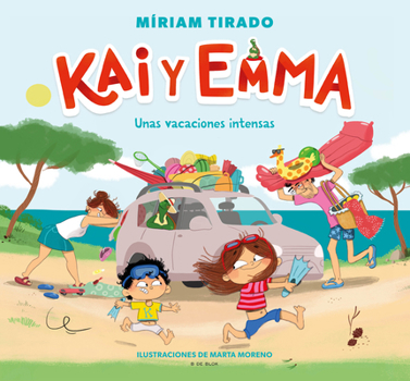 Hardcover Kai Y Emma: Unas Vacaciones Intensas / Kai and Emma 2: An Intense Vacation [Spanish] Book