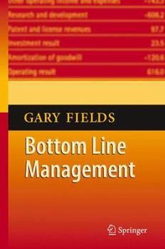 Hardcover Bottom Line Management Book