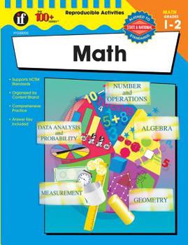 Paperback Math, Grades 1 - 2 (The 100+ Series™) Book