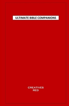 Paperback Ultimate Bible Companions: CREATIVES - RED: Notebook Paper Lined Notebook Prayer Journal 1 Subject Notebook Bible Study Notebook Weights Measures Book