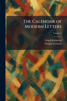 Paperback The Calendar of Modern Letters Book