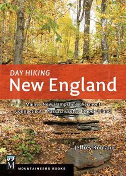 Paperback Day Hiking New England Book