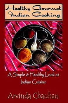 Paperback Healthy Gourmet Indian Cooking Book