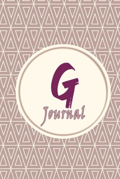 Paperback Initials Letter "G" journal: Journal & personal diary for women and girls: personal notebook "G" with a lovely heart Monogram journal: Size at 6*9 Book