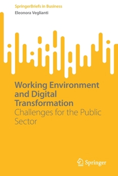 Paperback Working Environment and Digital Transformation: Challenges for the Public Sector Book