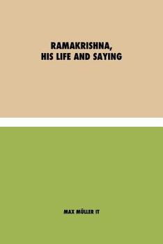 Paperback Ramakrishna: his Life and Saying: (Italian) [Italian] Book