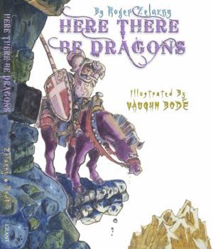 Hardcover Here There Be Dragons Book