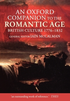 Paperback An Oxford Companion to the Romantic Age: British Culture 1776-1832 Book