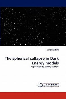 Paperback The spherical collapse in Dark Energy models Book