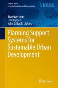 Paperback Planning Support Systems for Sustainable Urban Development Book
