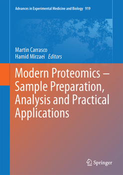 Hardcover Modern Proteomics - Sample Preparation, Analysis and Practical Applications Book