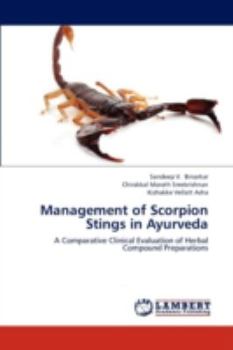 Paperback Management of Scorpion Stings in Ayurveda Book