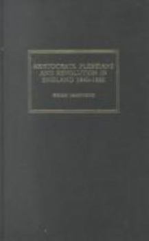 Paperback Aristocrats, Plebeians and Revolution in England 1640-1660 Book