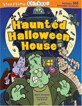 Paperback Storytime Stickers: Haunted Halloween House Book