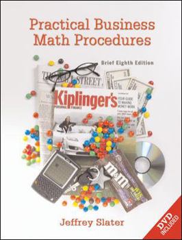 Paperback Practical Business Math Procedures, Brief -text Only (8TH 06 Edition) Book