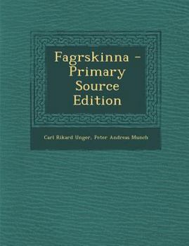 Paperback Fagrskinna - Primary Source Edition [Icelandic] Book