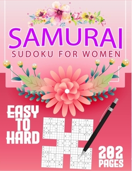Paperback Samurai Sudoku for Women: 500 logic puzzles for women Book