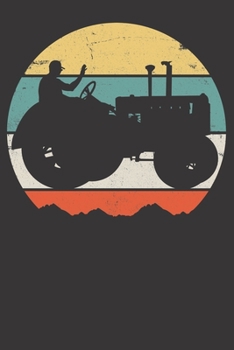 Paperback Notebook: Tractor College Ruled 6x9 120 Pages Book