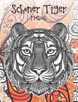 Paperback Schöner Tiger - Malbuch [German] Book