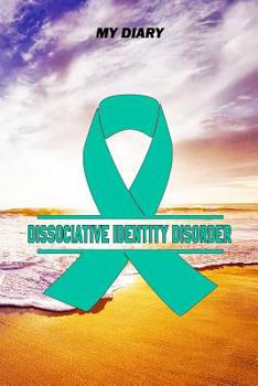 Paperback My Diary: Dissociative Identity Disorder Journal - Notebook - Pain Diary, 6x9", 120 lined Pages, with the right Awareness Ribbon Book